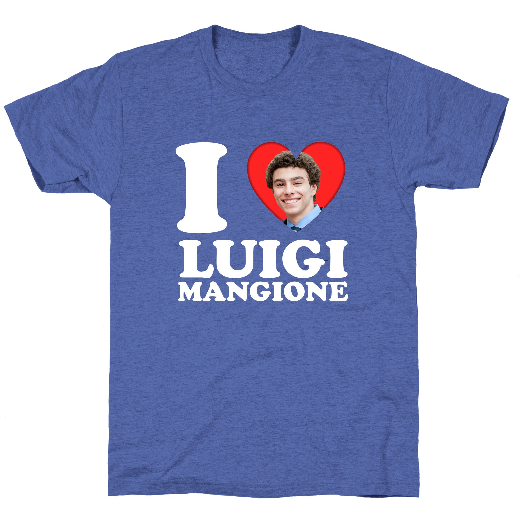 I Heart Luigi Mangione Unisex Triblend Tee